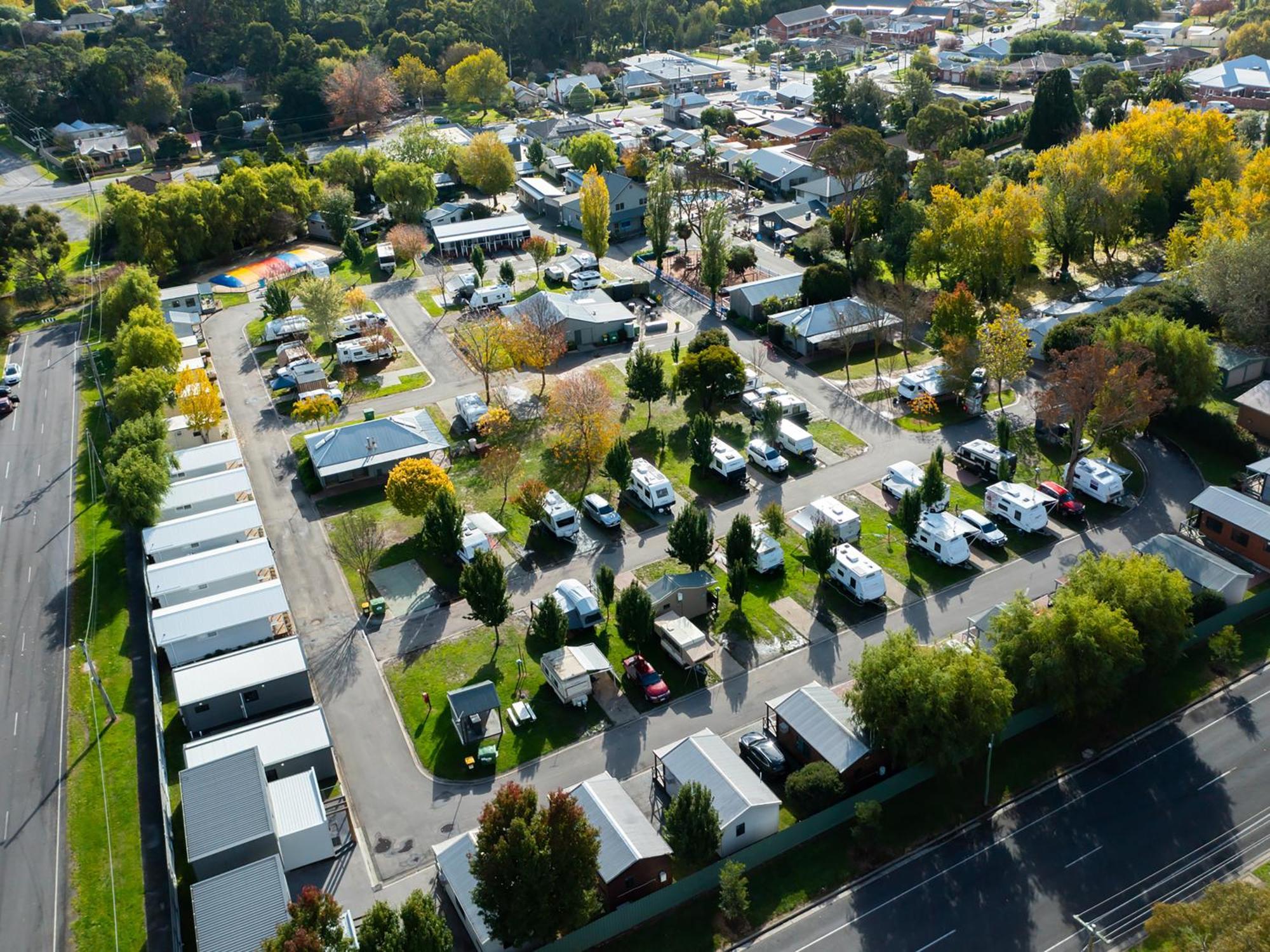 Nrma Ballarat Holiday Park Exterior foto