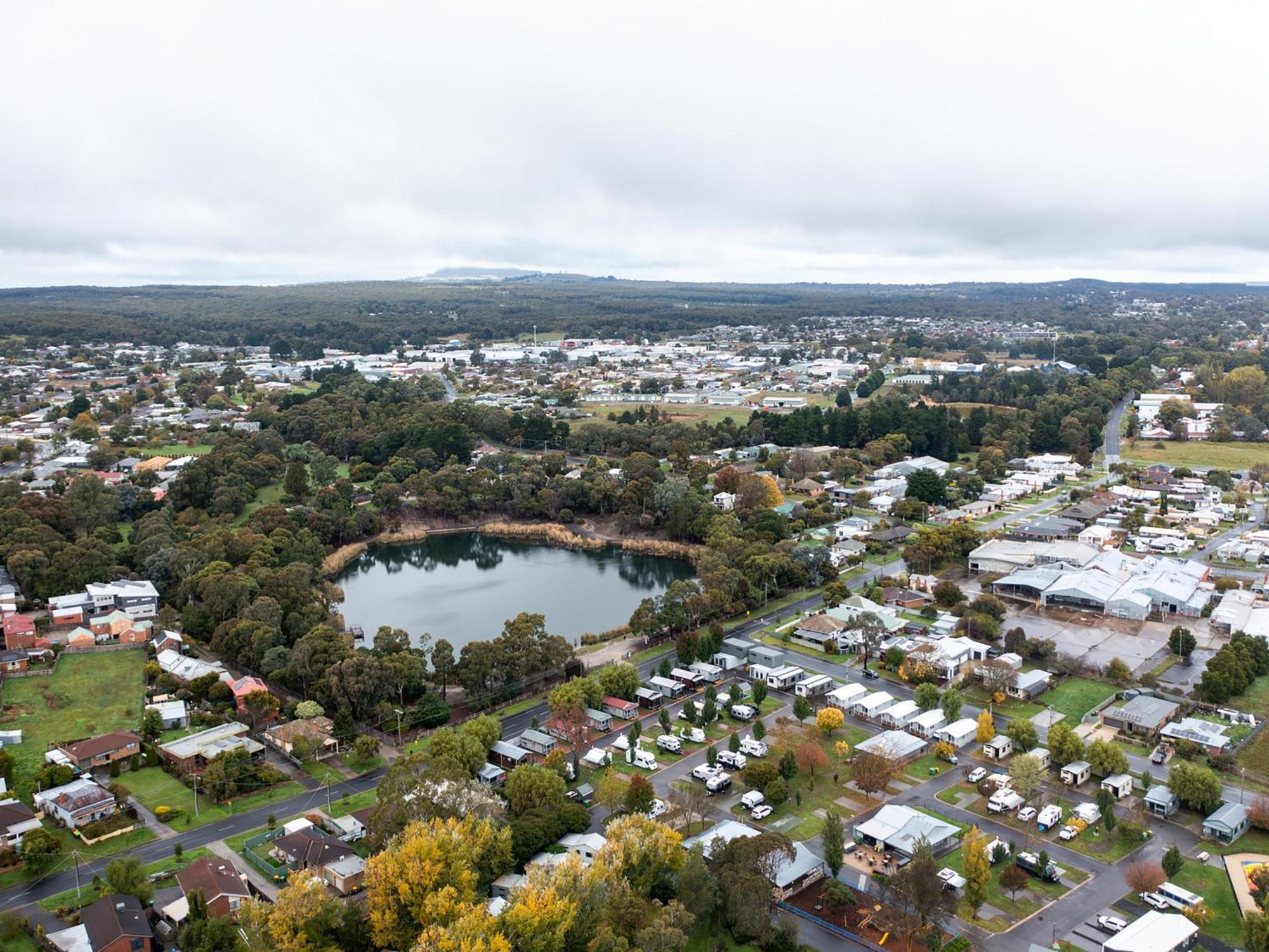 Nrma Ballarat Holiday Park Exterior foto